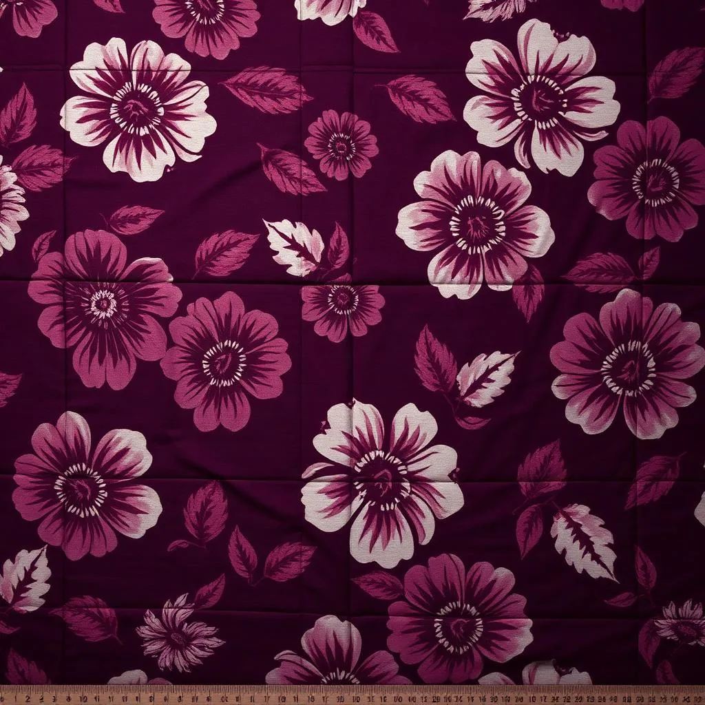 Aubergine Floral